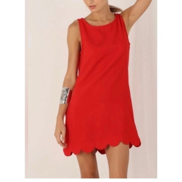 kate spade Dresses & Skirts - Kate Spade X Target Red Dress NWT Sleeveless Scalloped Hem Size M NEW